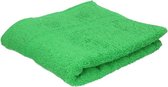 Set van 8x stuks luxe handdoeken groen 50 x 90 cm 550 grams - Badkamer textiel badhanddoeken