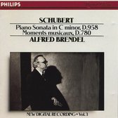 Schubert: Piano Sonata D 958, Moments Musicaux / Brendel