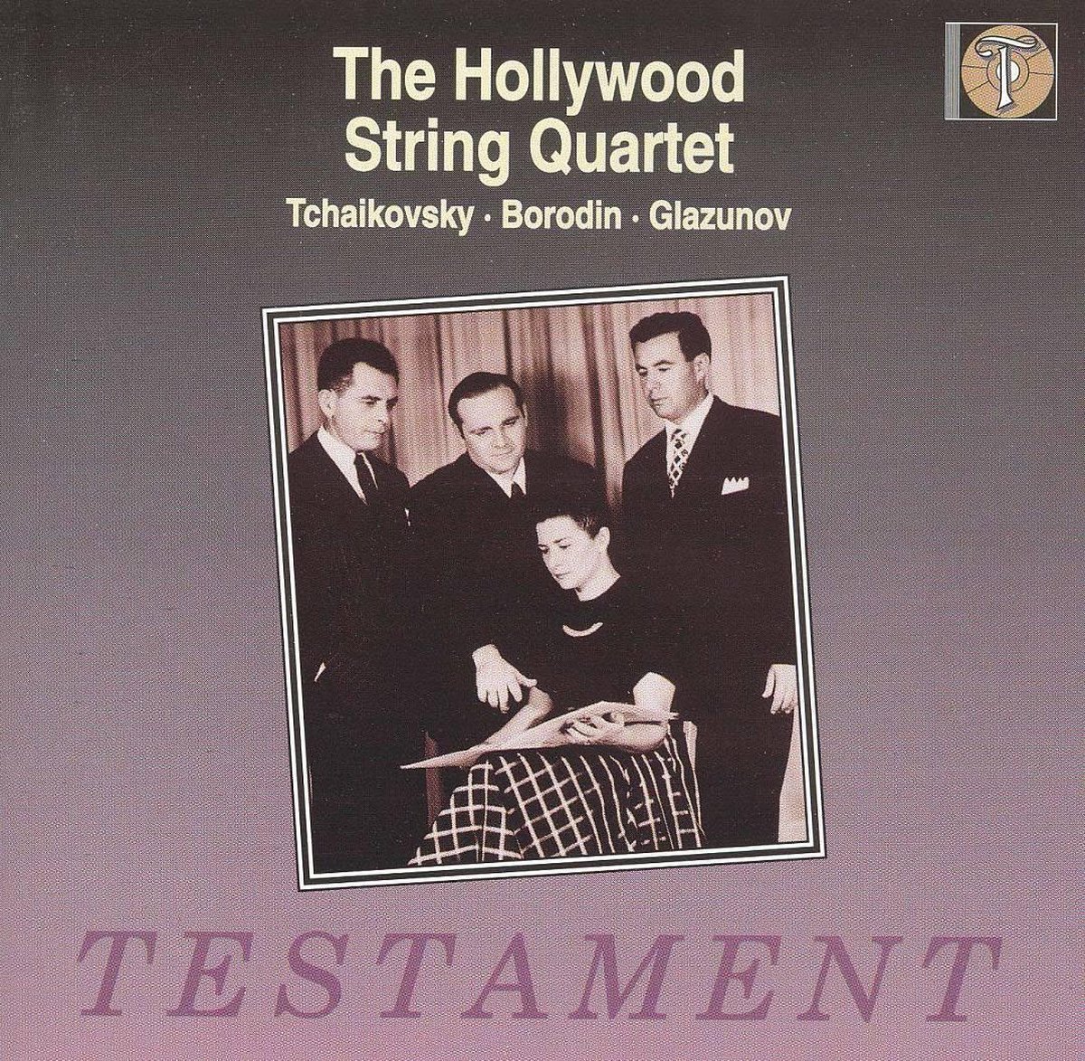 Tchaikovsky, Borodin: Quartets; Glazunov / Hollywood Str Qt
