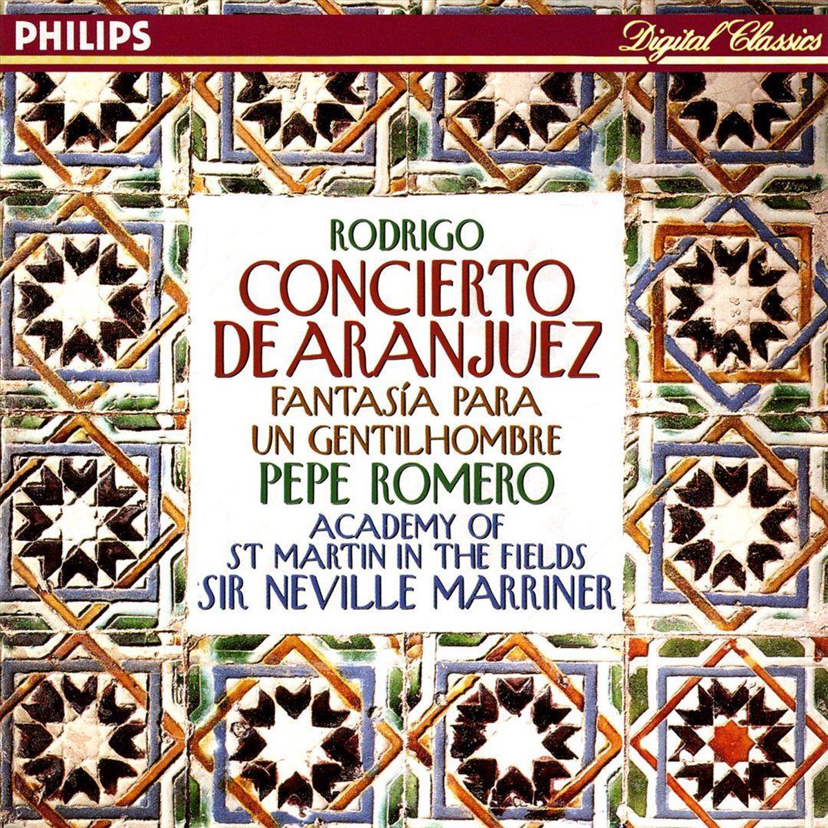 Rodrigo: Concierto de Aranjuez, etc / Pepe Romero