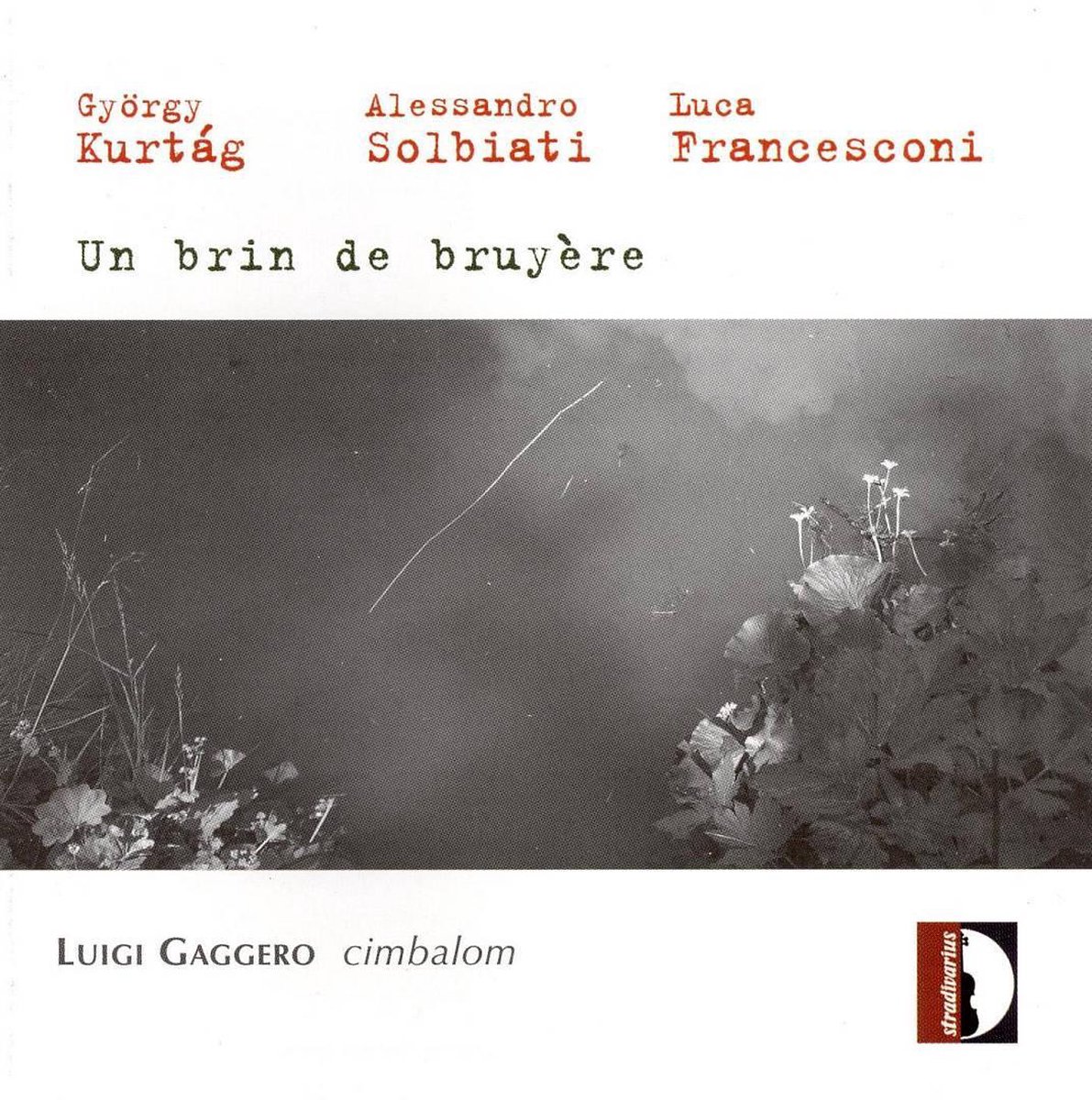 Kurtag, Solbiati, Francesconi: Un Brin De Bruyere