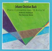 Johann Christian Bach: Piano Concertos Opp 13, 4-6 & 14 / Halstead, The Hanover Band