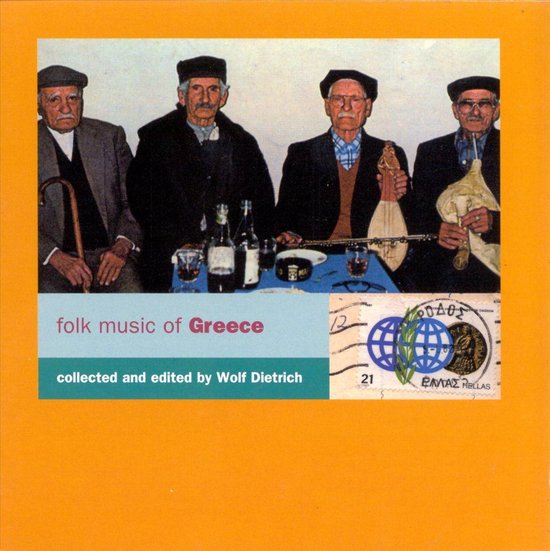 Folk Music Of Greece And Cyprus, Various CD (album) Muziek