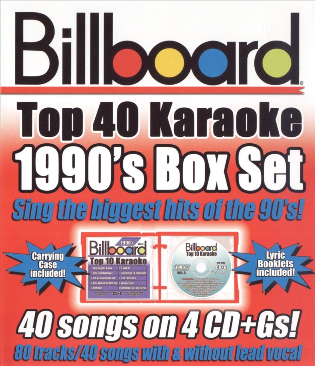Billboard Top 40 Karaoke: 1990s [Box]