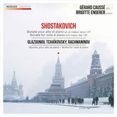 Shostakovich: Sonata for Viola & Piano; Glazounov, Tchaïkovsky, Rachmaninov: Works for viola & piano