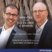 Sonates Pour FlÛTe A Bec Et Basson