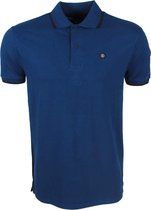 Twinlife - Heren Polo - Effen - Blauw