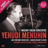 BBC Symphony Orchestra, Yehudi Menuhin, Sir Malcolm Sargent - Mozart: Violin Concertos (Live) (2 CD)