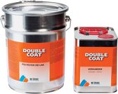 Double Coat Hoogglans Set - Gewicht: 1 kg. , Kleur: Crèmewit - RAL 9001