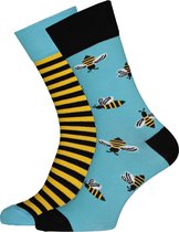 Many Mornings sokken Bee Beey - Unisex - Maat: 39-42
