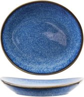 Narwal Blue Apero Plate  14,7x13xh2,4cmcm Oval