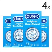 Durex Condooms Classic Natural 12st x4
