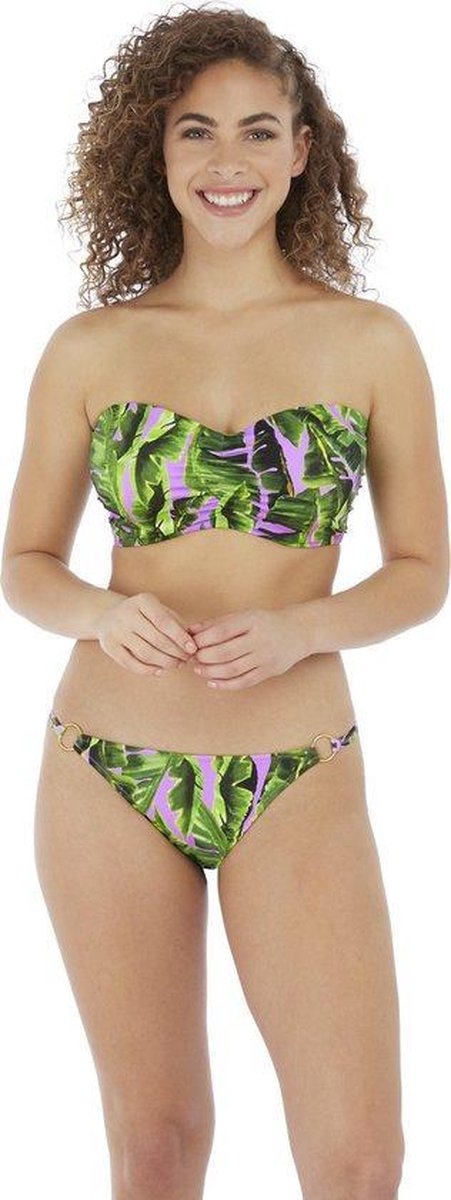 Freya - JUNGLE OASIS UW Bandeau Bikini Top - CASSIS - Vrouwen - Maat 70E — afbeelding 2