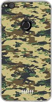Huawei P8 Lite (2017) Hoesje Transparant TPU Case - Desert Camouflage #ffffff
