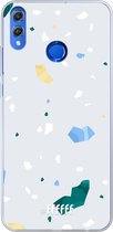 Honor 8X Hoesje Transparant TPU Case - Terrazzo N°2 #ffffff