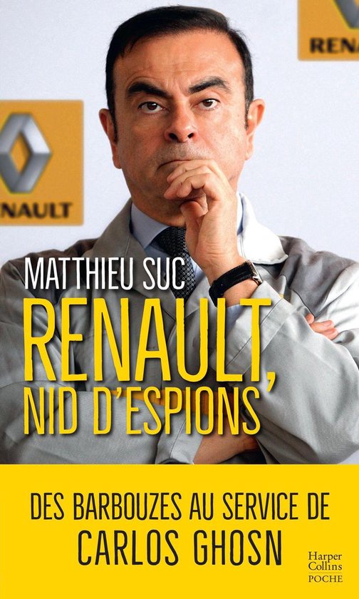 Renault, nid d'espions - cover