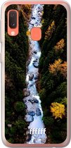 Samsung Galaxy A20e Hoesje Transparant TPU Case - Forest River #ffffff