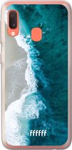 Samsung Galaxy A20e Hoesje Transparant TPU Case - Beach all Day #ffffff