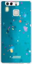 Huawei P9 Hoesje Transparant TPU Case - Confetti #ffffff