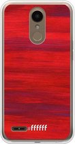 LG K10 (2018) Hoesje Transparant TPU Case - Scarlet Canvas #ffffff