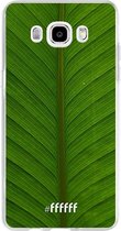 Samsung Galaxy J5 (2016) Hoesje Transparant TPU Case - Unseen Green #ffffff