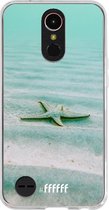 LG K10 (2017) Hoesje Transparant TPU Case - Sea Star #ffffff