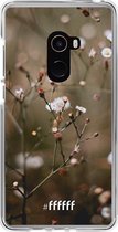 Xiaomi Mi Mix 2 Hoesje Transparant TPU Case - Flower Buds #ffffff