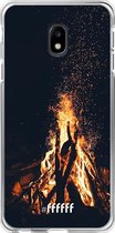 Samsung Galaxy J3 (2017) Hoesje Transparant TPU Case - Bonfire #ffffff