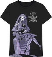 Disney The Nightmare Before Christmas - Sally Jumbo Heren T-shirt - XL - Zwart