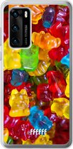 Huawei P40 Hoesje Transparant TPU Case - Gummy Bears #ffffff