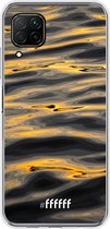 Huawei P40 Lite Hoesje Transparant TPU Case - Water Waves #ffffff