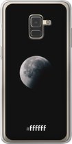 Samsung Galaxy A8 (2018) Hoesje Transparant TPU Case - Moon Night #ffffff