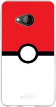HTC U Play Hoesje Transparant TPU Case - Pokeball #ffffff