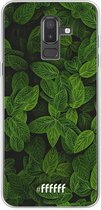 Samsung Galaxy J8 (2018) Hoesje Transparant TPU Case - Jungle Greens #ffffff