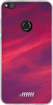Huawei P8 Lite (2017) Hoesje Transparant TPU Case - Red Skyline #ffffff