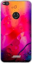 Huawei P8 Lite (2017) Hoesje Transparant TPU Case - Colour Bokeh #ffffff