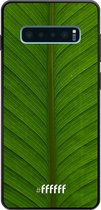 Samsung Galaxy S10 Plus Hoesje TPU Case - Unseen Green #ffffff