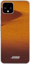 Google Pixel 4 Hoesje Transparant TPU Case - Sand Dunes #ffffff