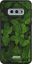 Samsung Galaxy S10e Hoesje TPU Case - Jungle Greens #ffffff