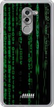 Honor 6X Hoesje Transparant TPU Case - Hacking The Matrix #ffffff