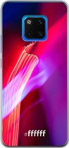 Huawei Mate 20 Pro Hoesje Transparant TPU Case - Light Show #ffffff