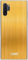 Samsung Galaxy Note 10 Plus Hoesje Transparant TPU Case - Bold Gold #ffffff
