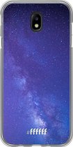 Samsung Galaxy J7 (2017) Hoesje Transparant TPU Case - Star Cluster #ffffff
