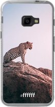 Samsung Galaxy Xcover 4 Hoesje Transparant TPU Case - Leopard #ffffff