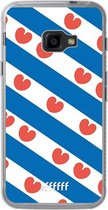 Samsung Galaxy Xcover 4 Hoesje Transparant TPU Case - Fryslân #ffffff