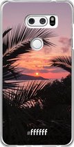 LG V30 (2017) Hoesje Transparant TPU Case - Pretty Sunset #ffffff
