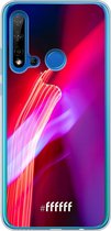 Huawei P20 Lite (2019) Hoesje Transparant TPU Case - Light Show #ffffff