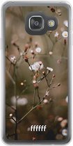 Samsung Galaxy A3 (2016) Hoesje Transparant TPU Case - Flower Buds #ffffff