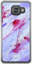 Samsung Galaxy A3 (2016) Hoesje Transparant TPU Case - Abstract Pinks #ffffff