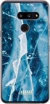 LG G8 ThinQ Hoesje Transparant TPU Case - Cracked Ice #ffffff